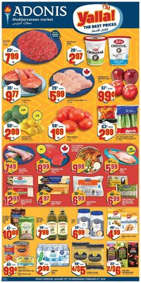 Marché Adonis flyer