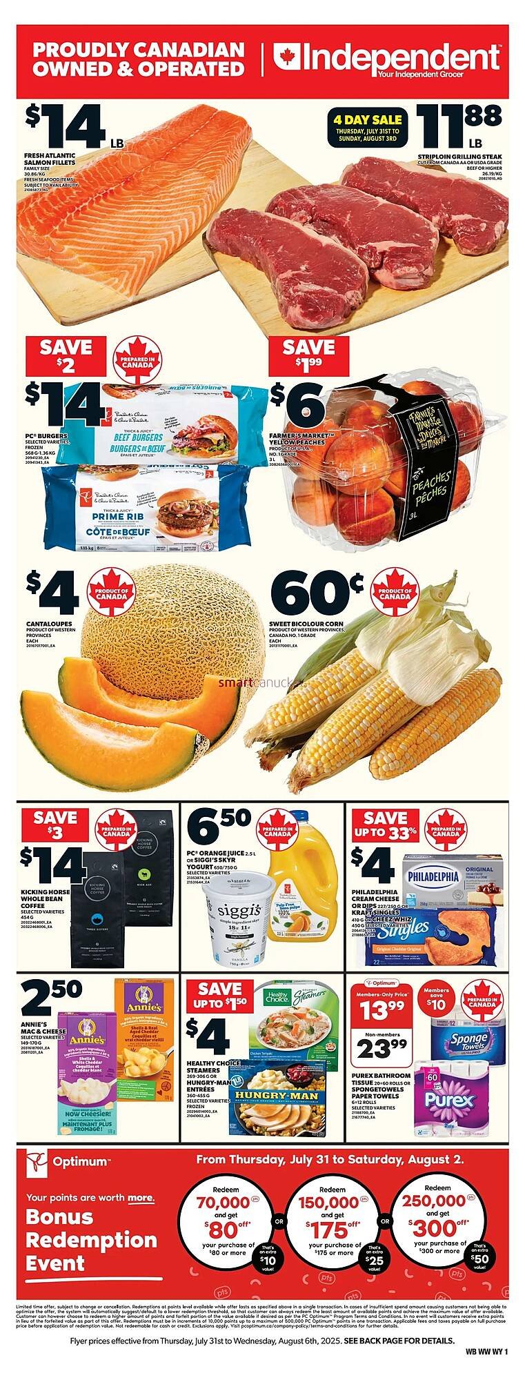 Independent Grocer flyer