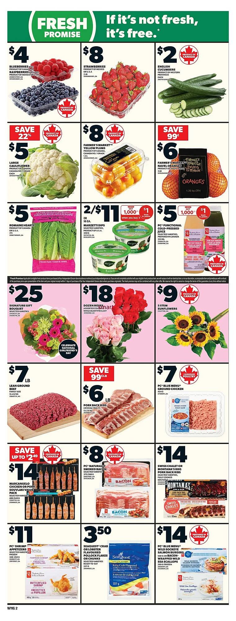 Independent Grocer flyer