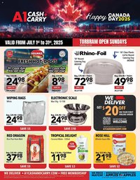 A1 Cash And Carry flyer
