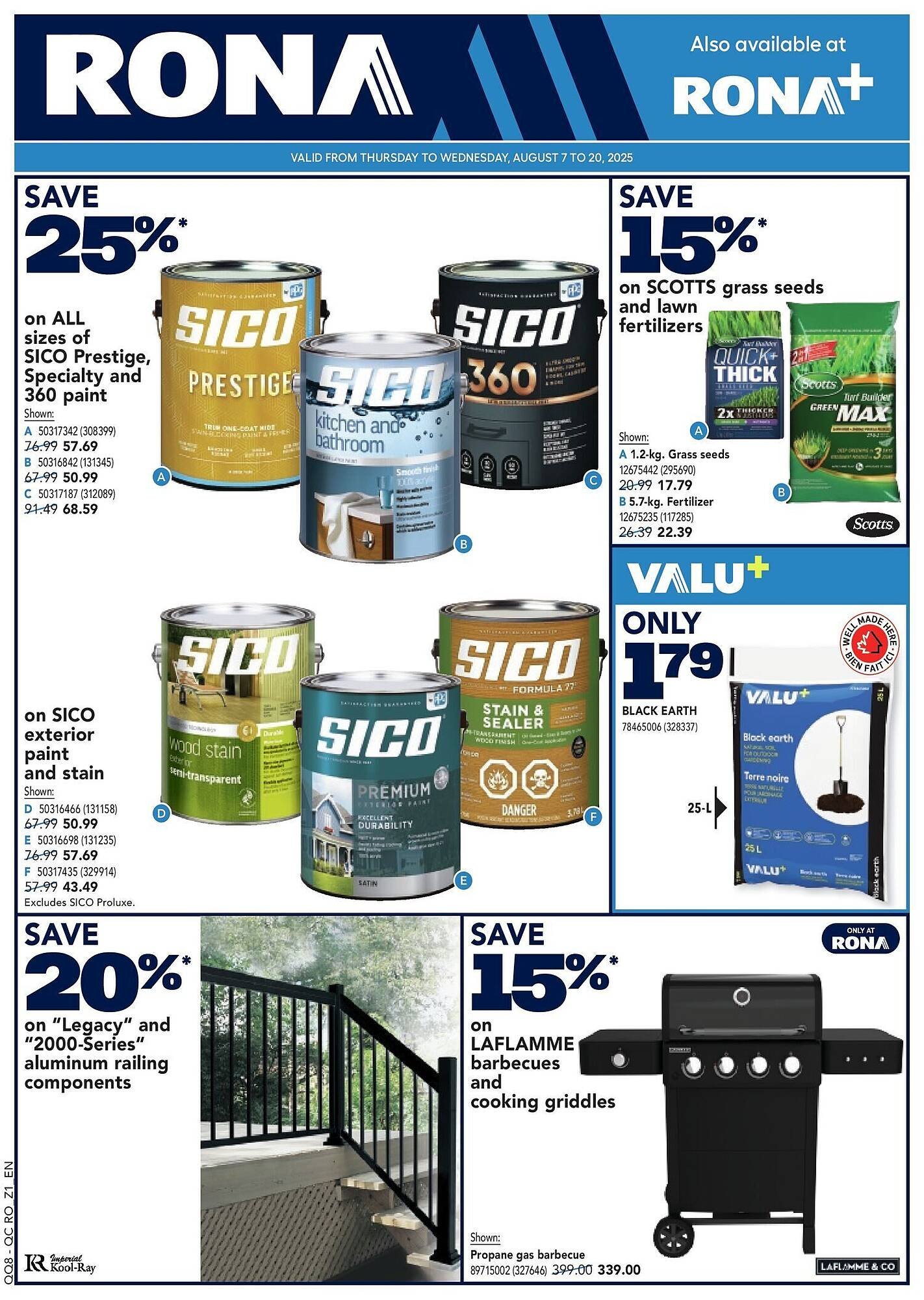 RONA flyer (2025-08-14 - 2025-08-21) | 1