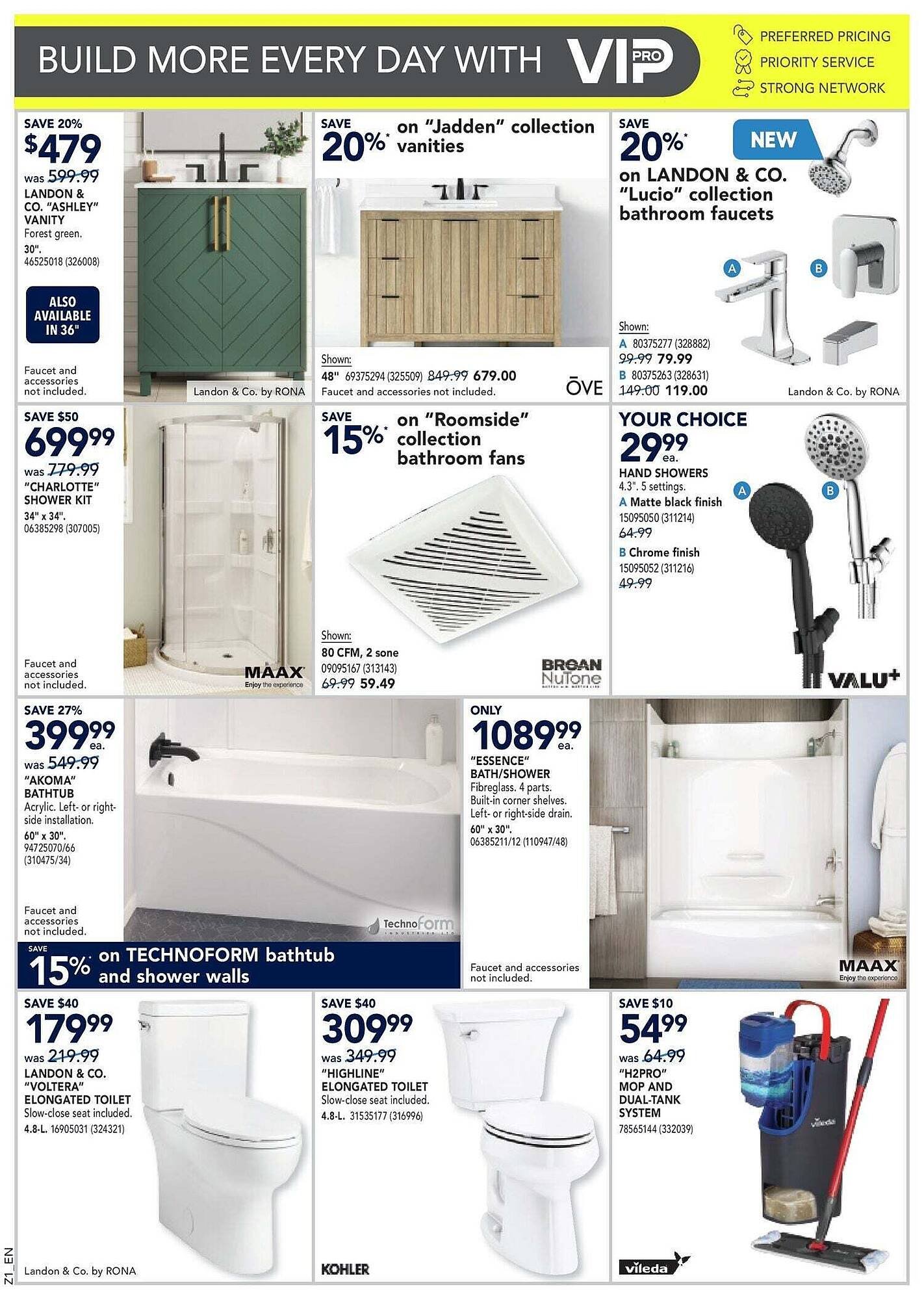 RONA flyer