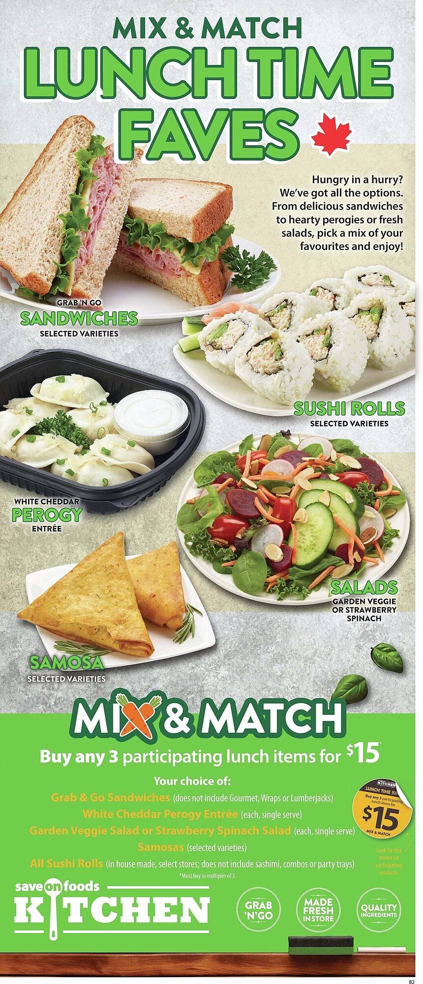 Save on Foods flyer