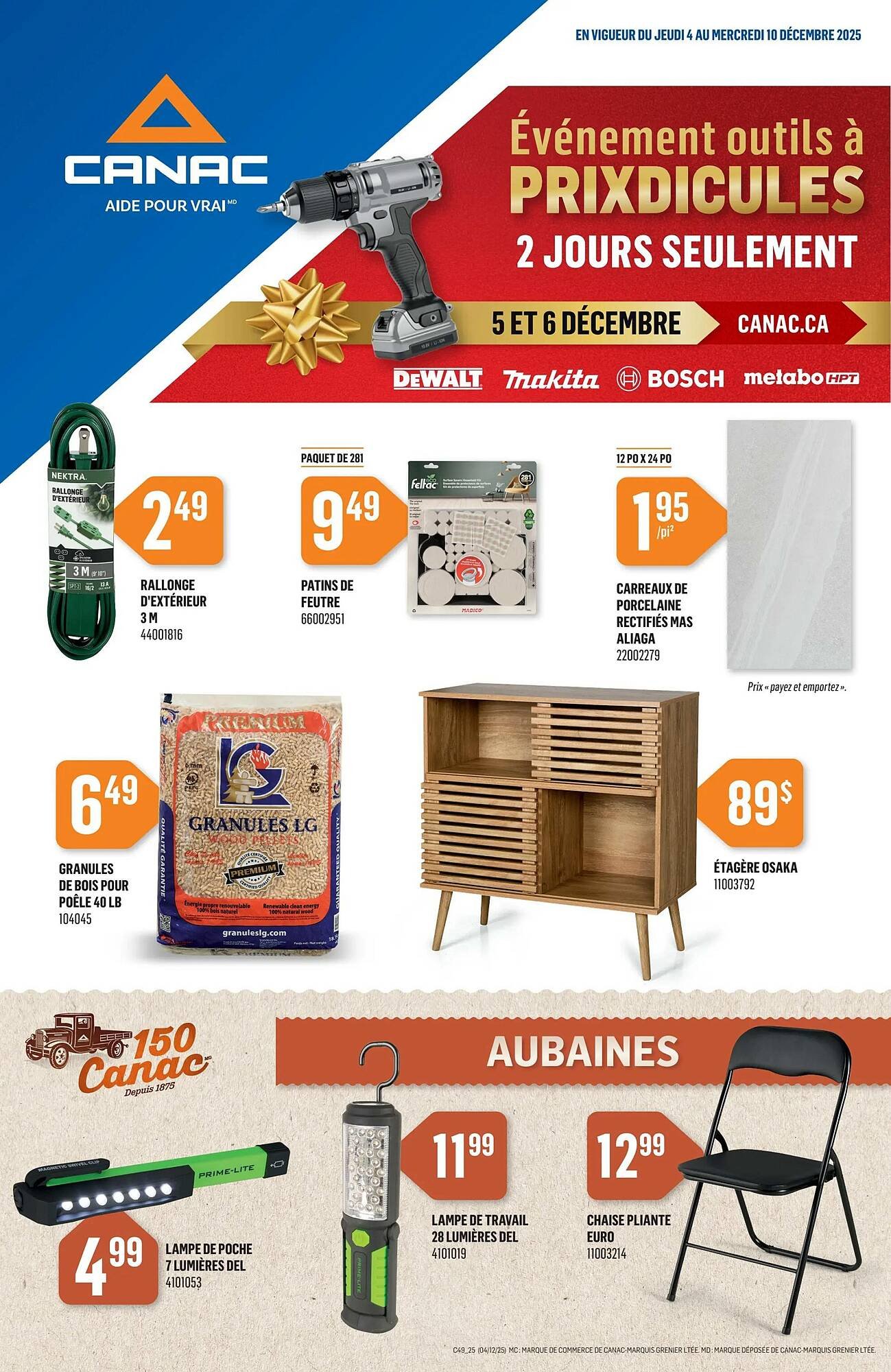 Canac flyer (2025-12-04 - 2025-12-10) | 1