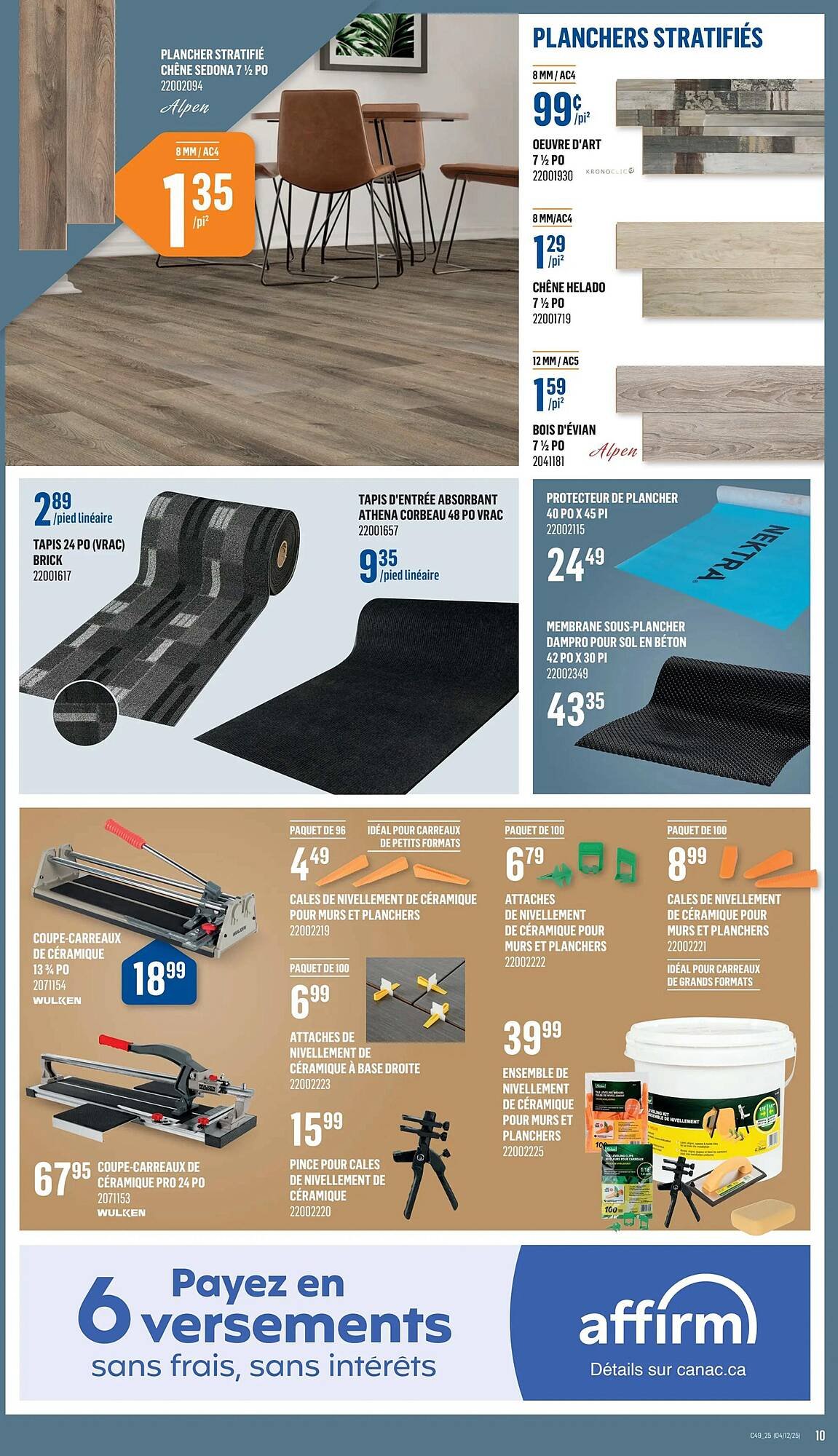 Canac flyer (2025-12-04 - 2025-12-10) | 10