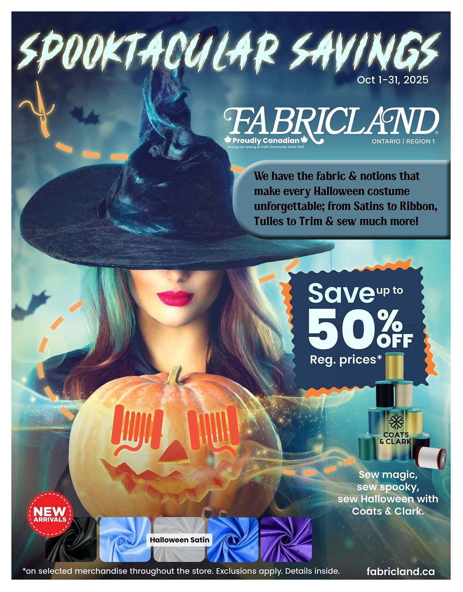 Fabricland flyer (2025-10-02 - 2025-10-09) | 1