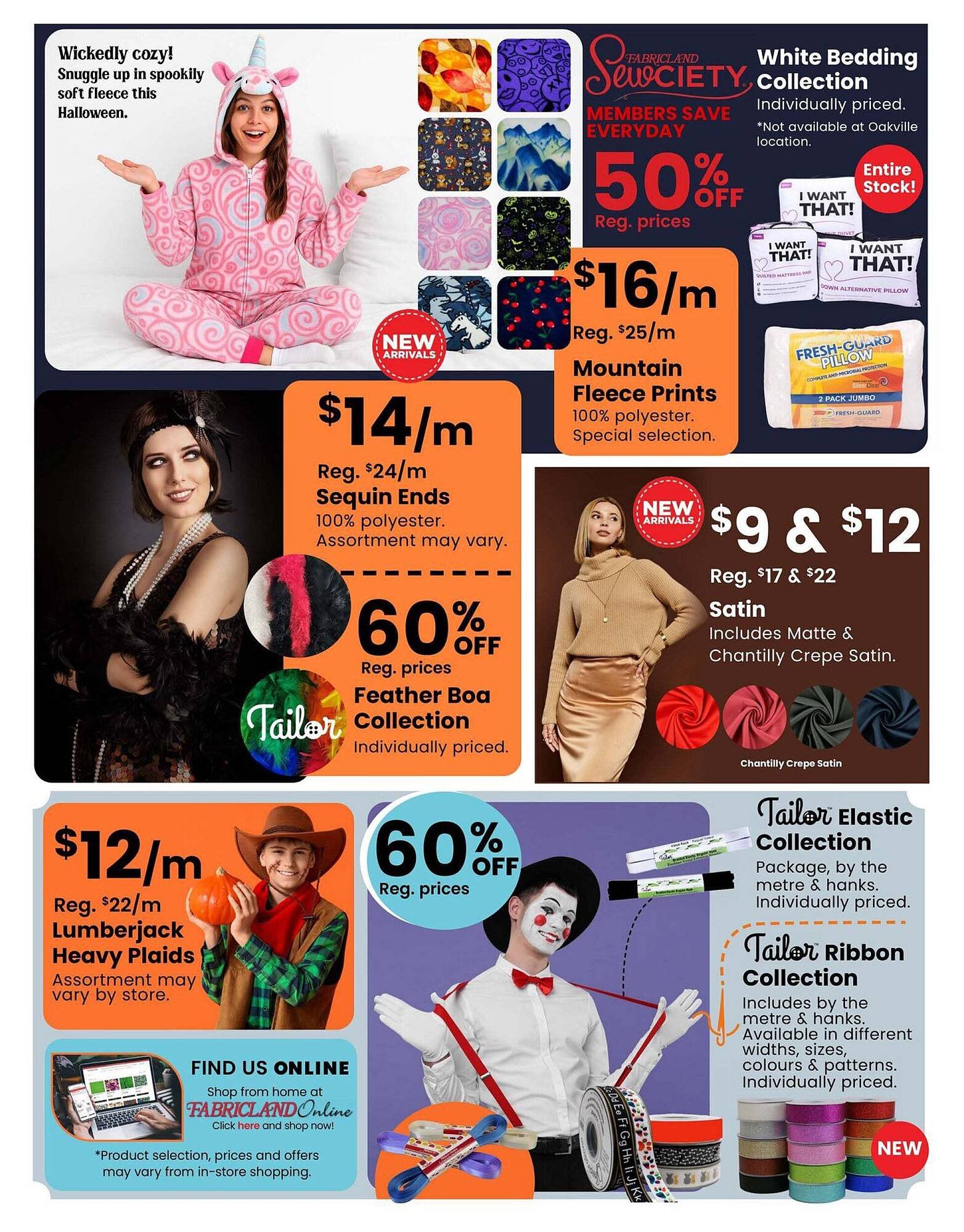 Fabricland flyer