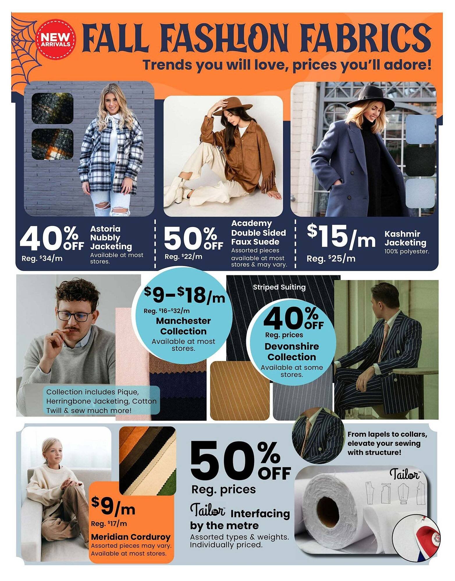 Fabricland flyer