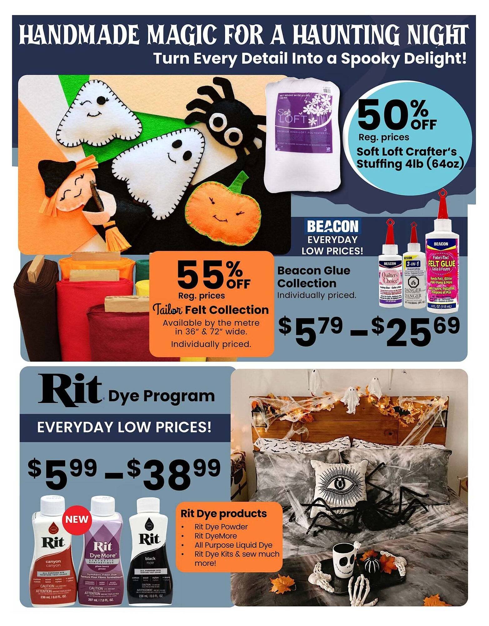 Fabricland flyer