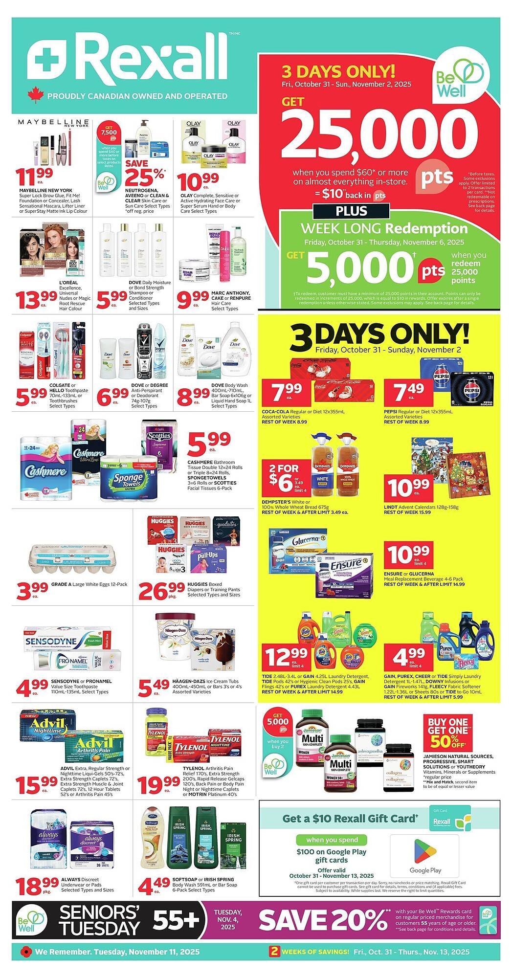 Rexall flyer (2025-10-31 - 2025-11-07) | 1