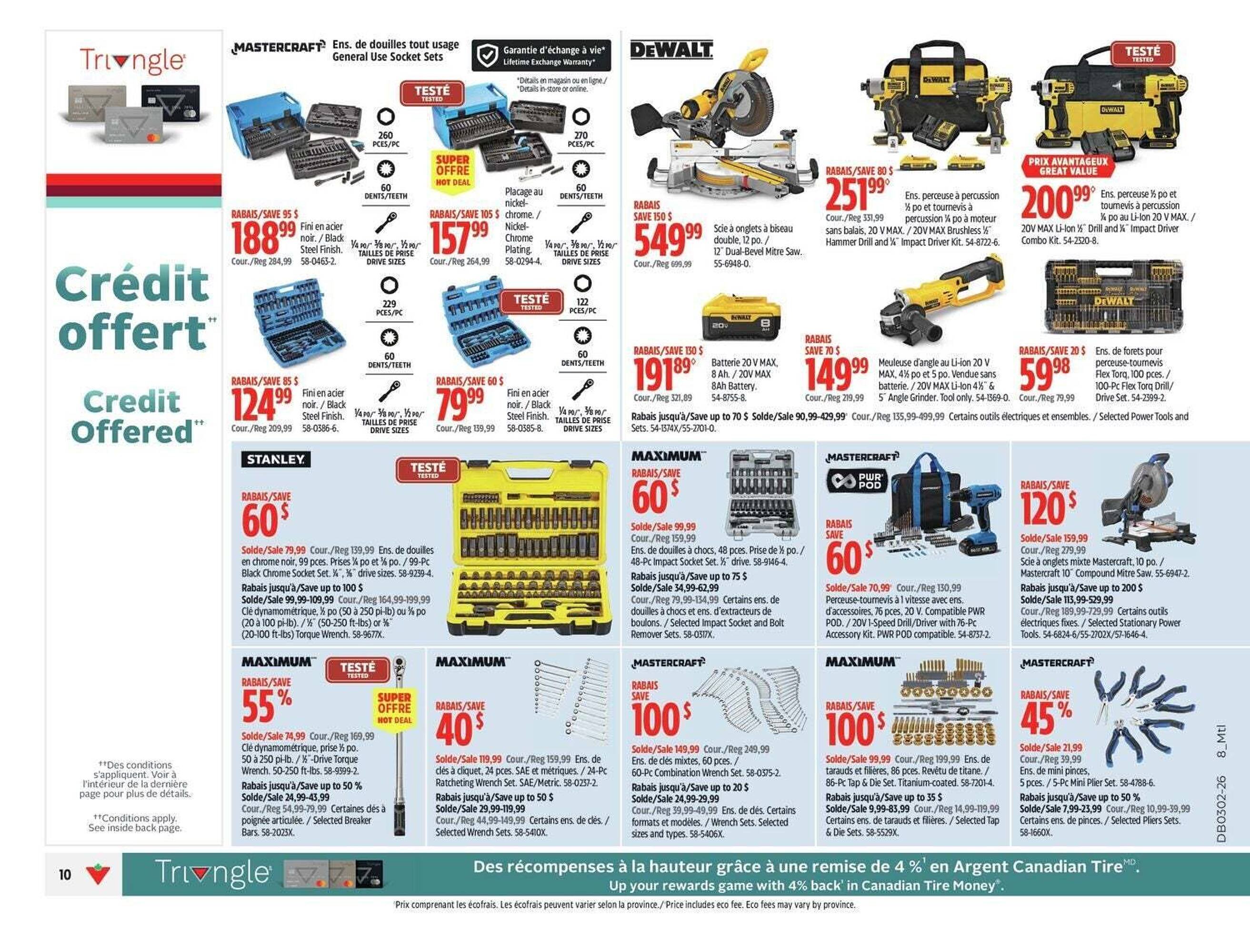 Canadian Tire flyer