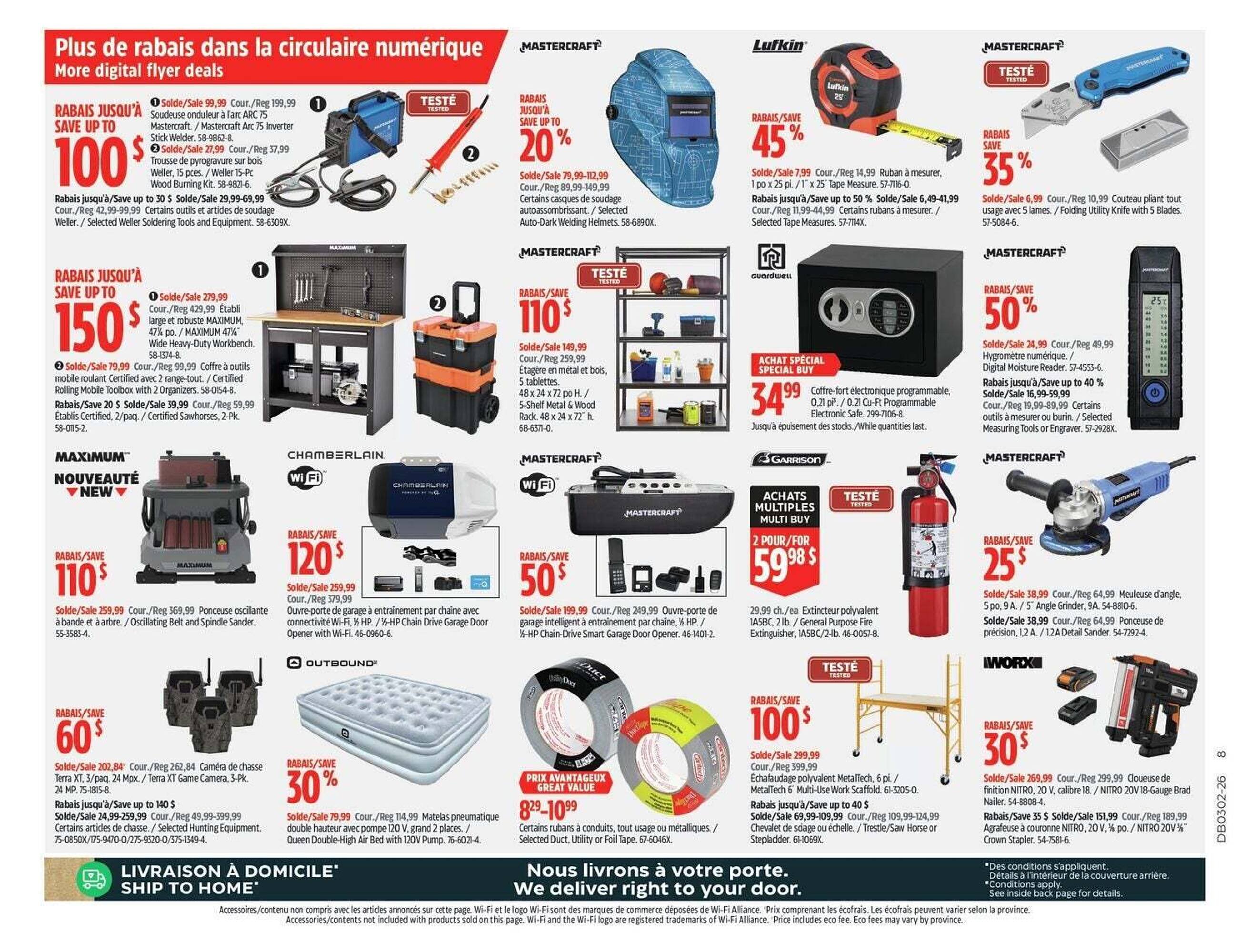 Canadian Tire flyer