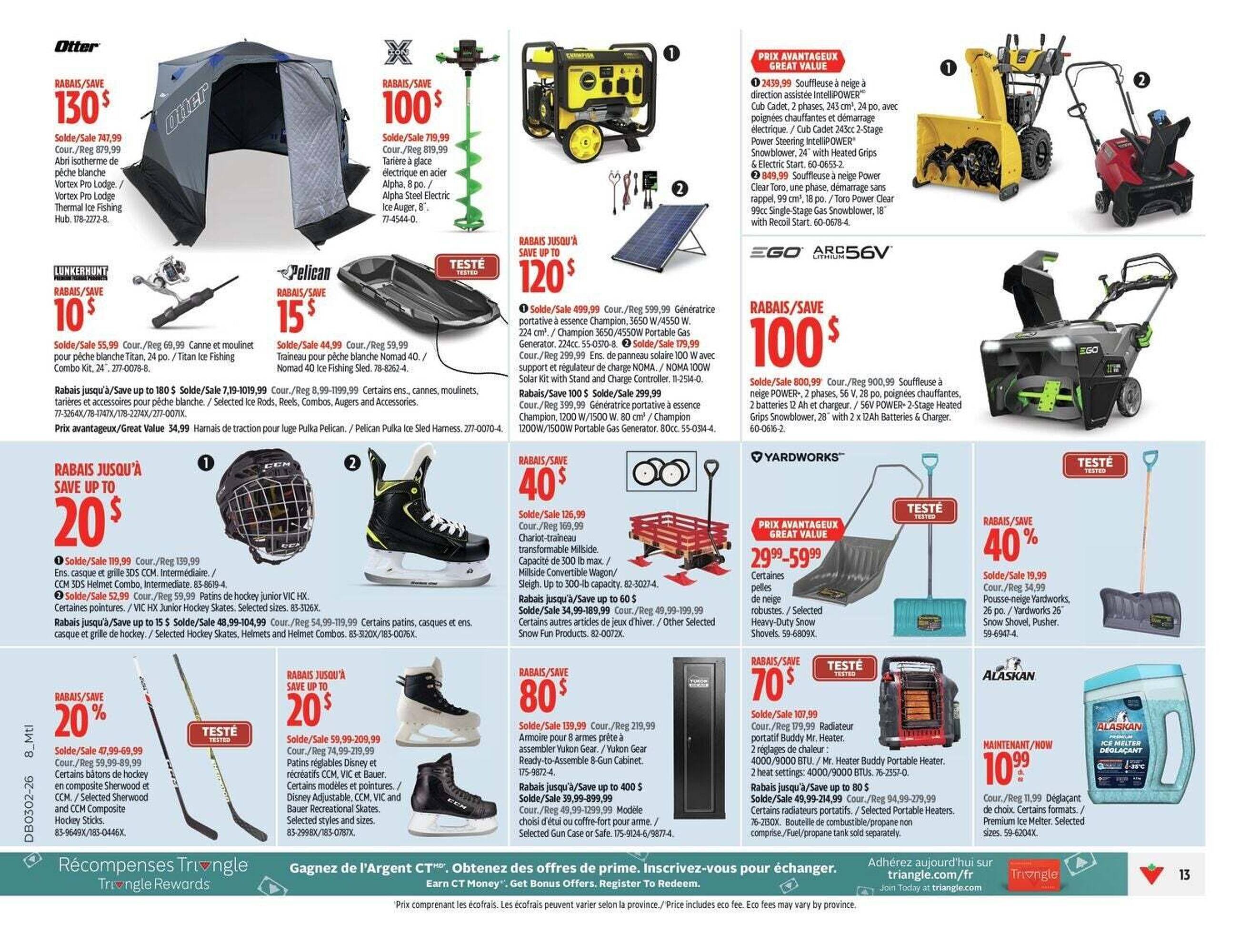 Canadian Tire flyer
