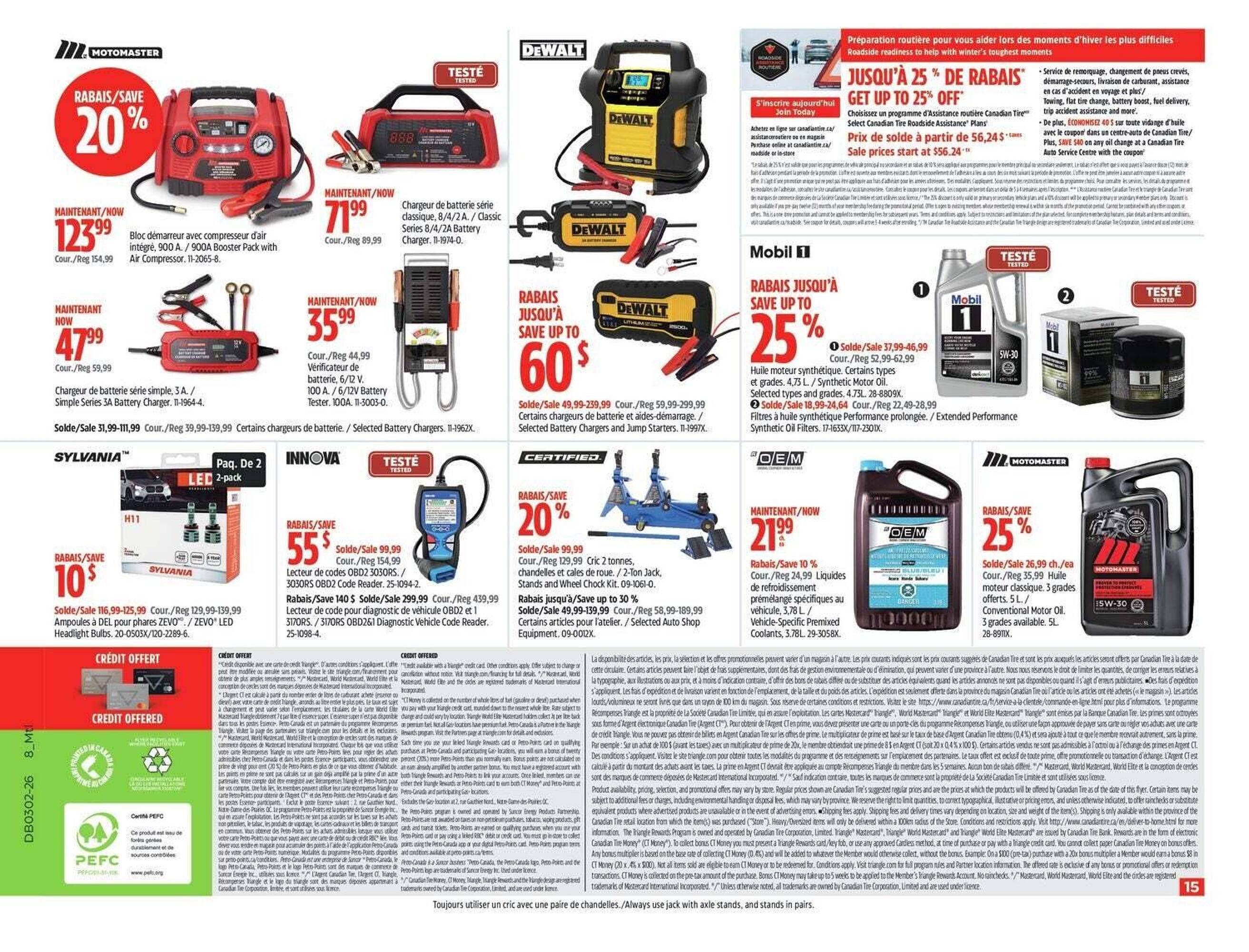 Canadian Tire flyer