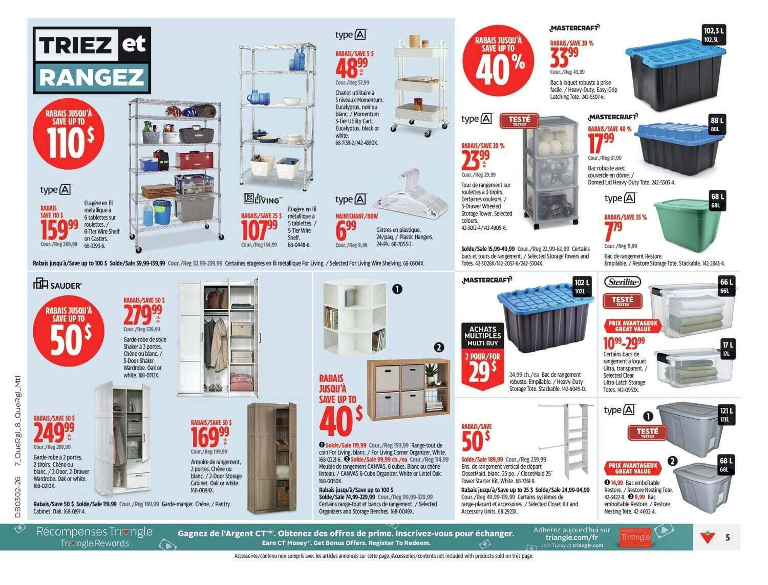 Canadian Tire flyer