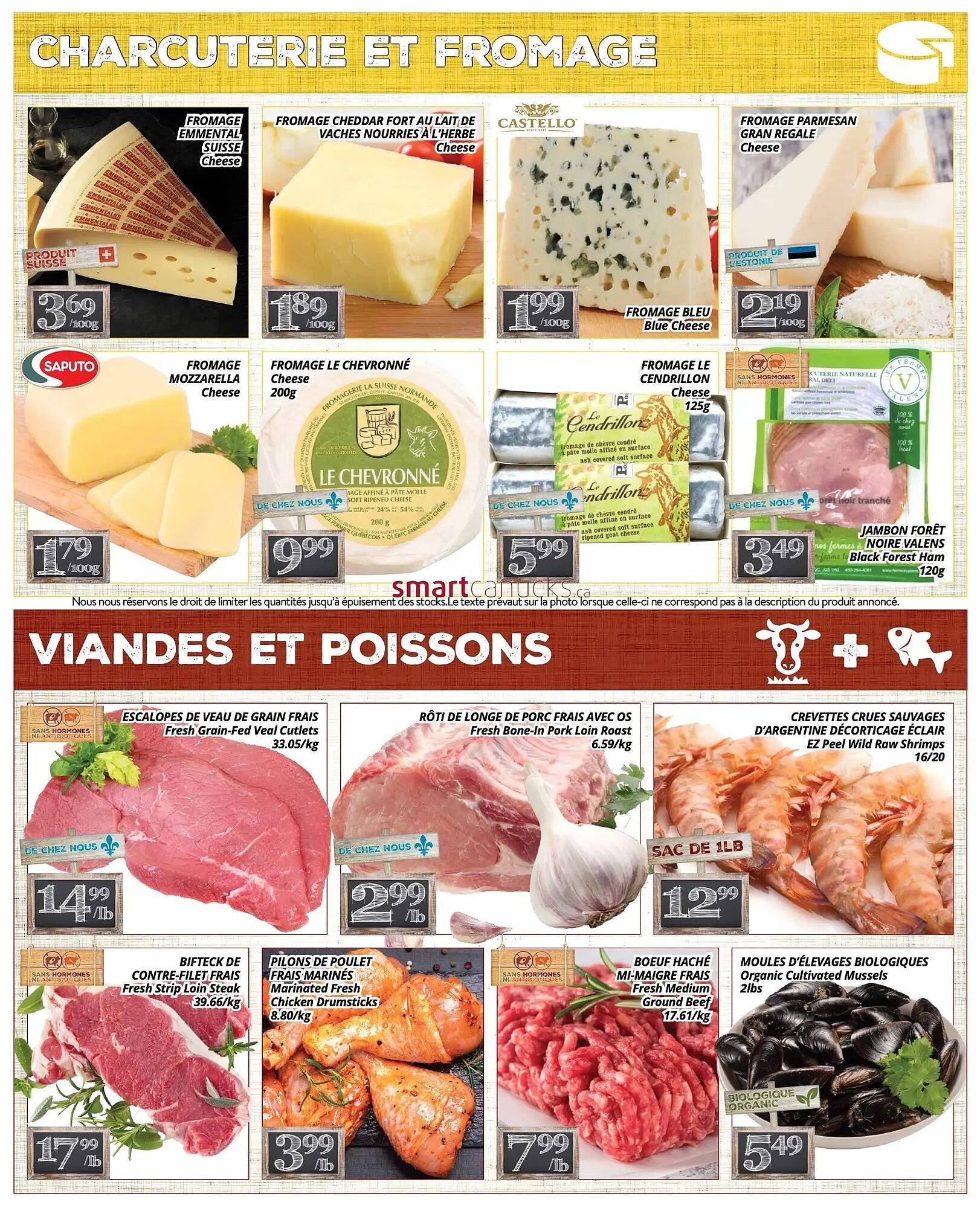 Supermarché PA flyer