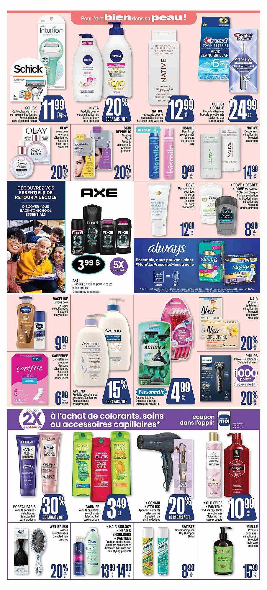 Jean Coutu flyer