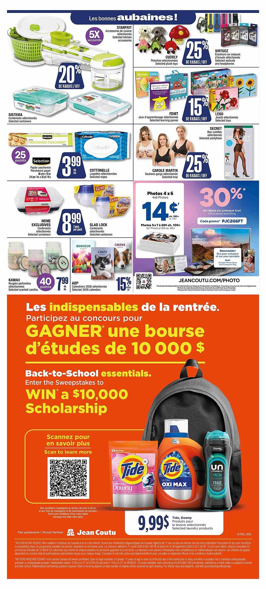 Jean Coutu flyer