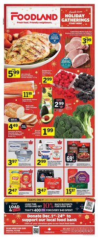 Foodland flyer (2025-12-11 - 2025-12-17)