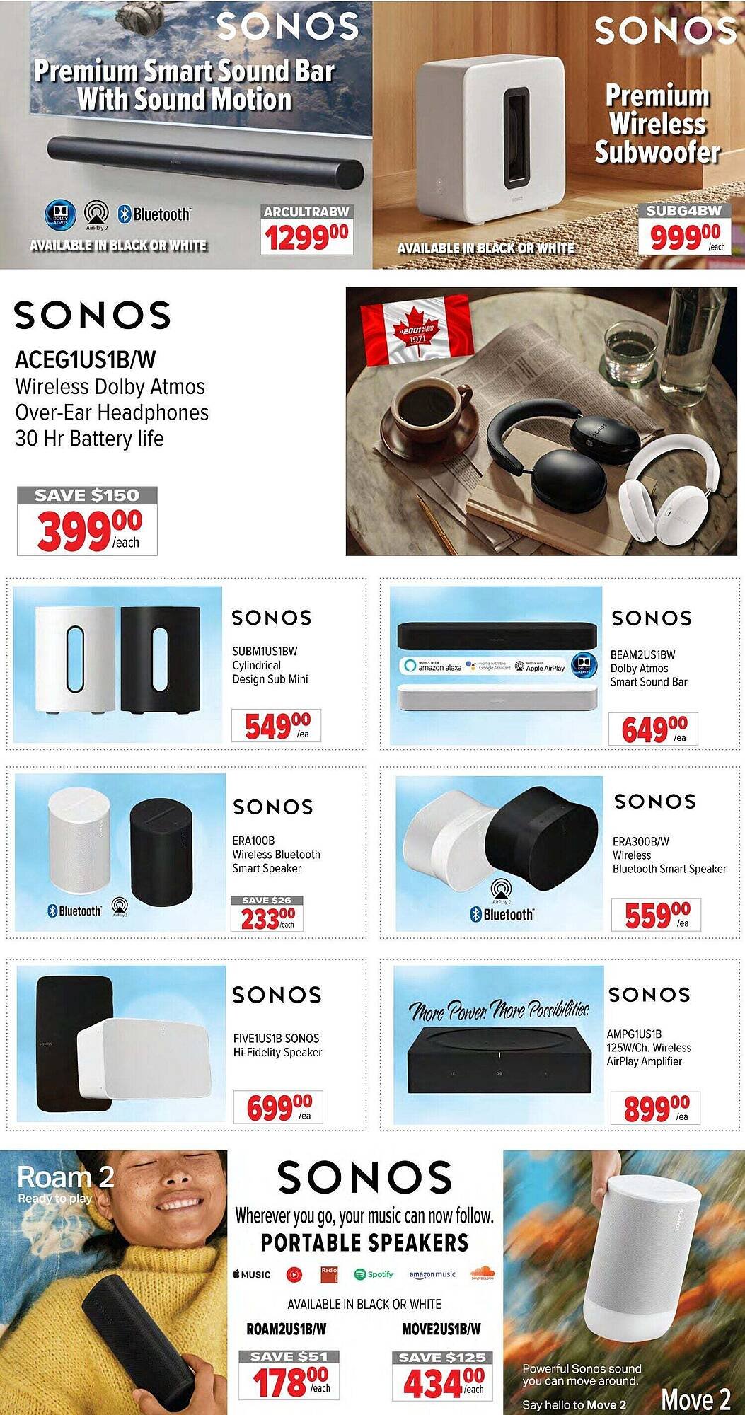2001 Audio Video flyer