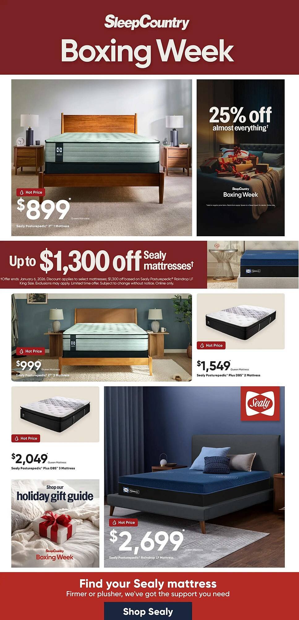 Sleep Country flyer (2025-12-11 - 2025-12-17) | 1