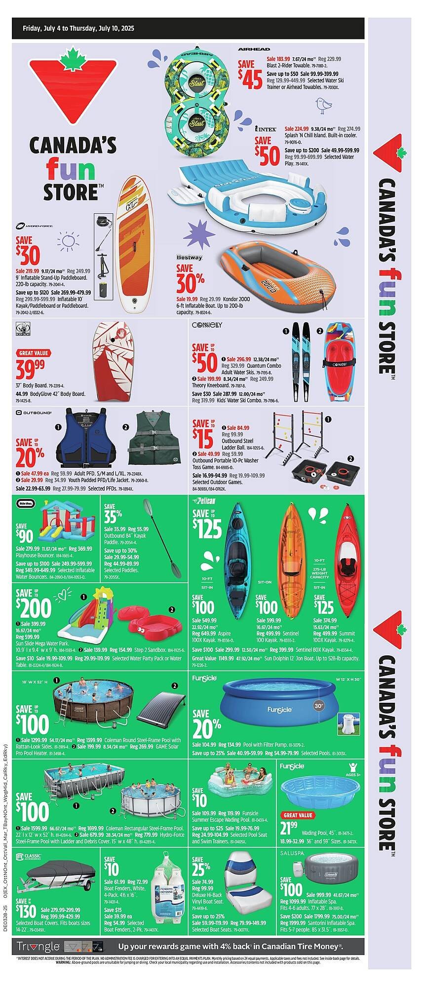 Canadian Tire flyer