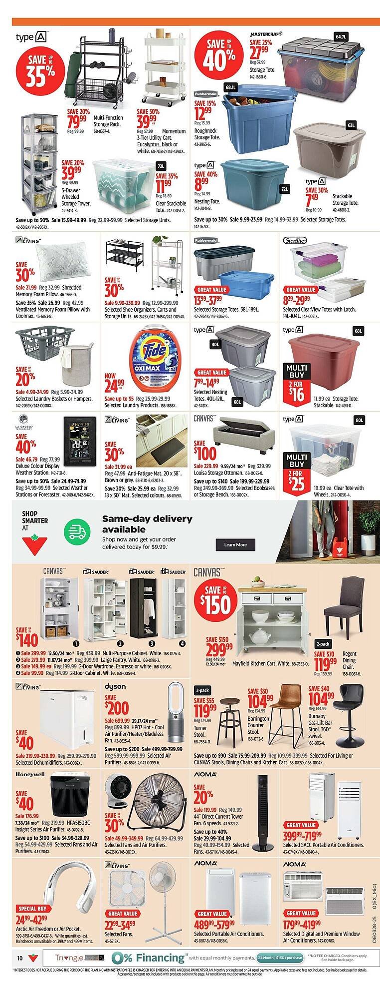 Canadian Tire flyer