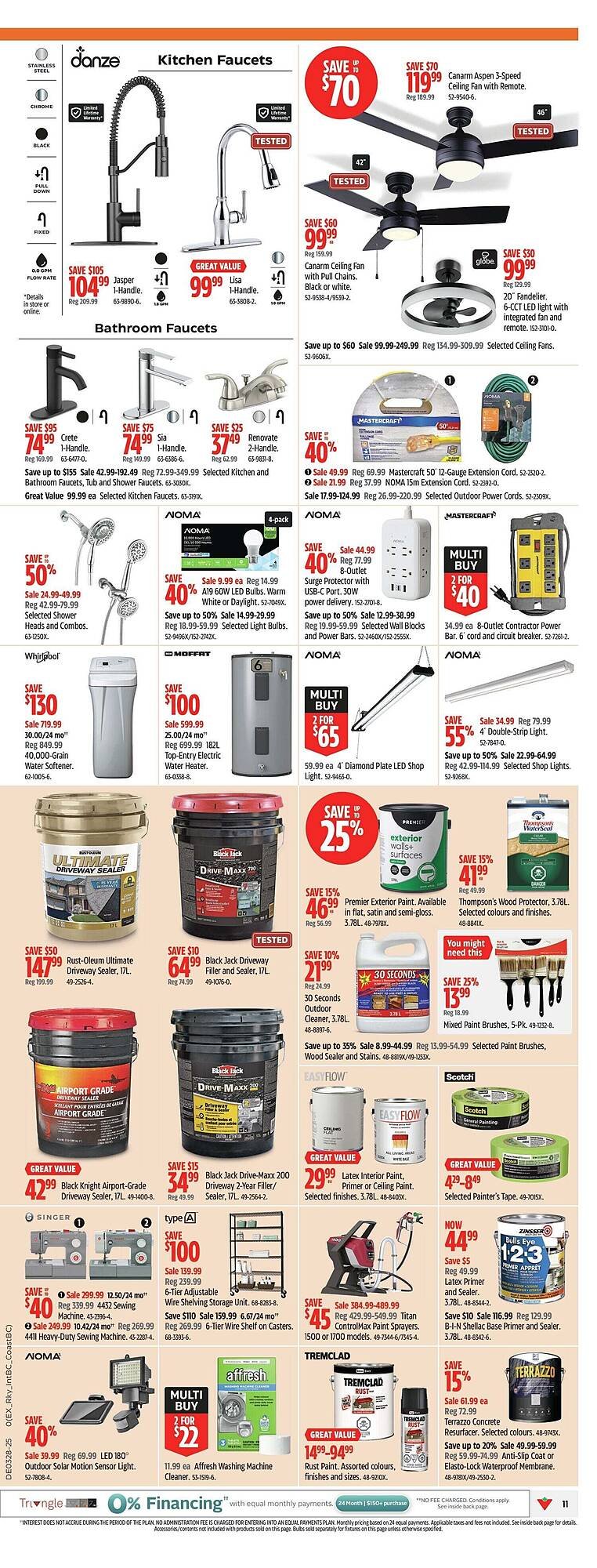 Canadian Tire flyer