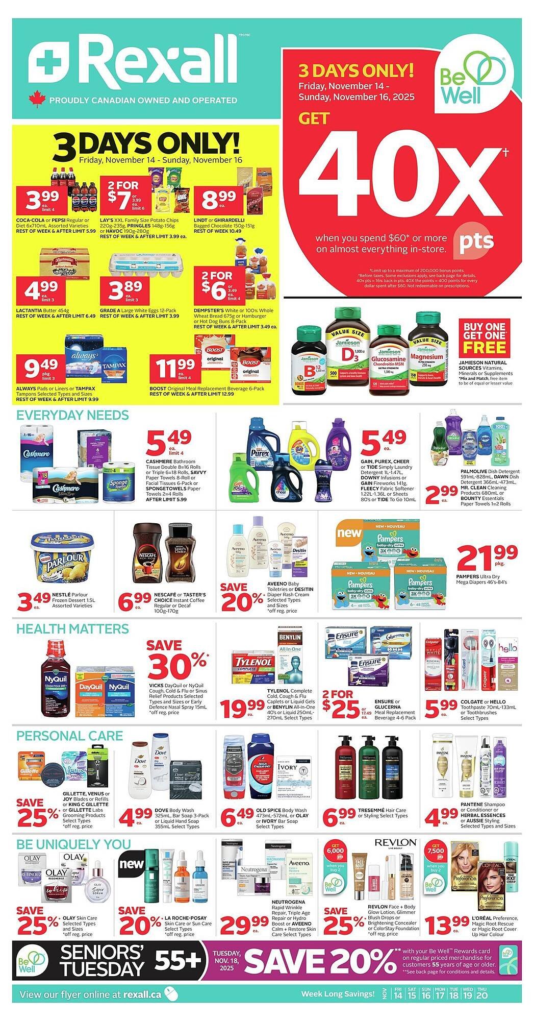 Rexall flyer (2025-11-13 - 2025-11-20) | 1