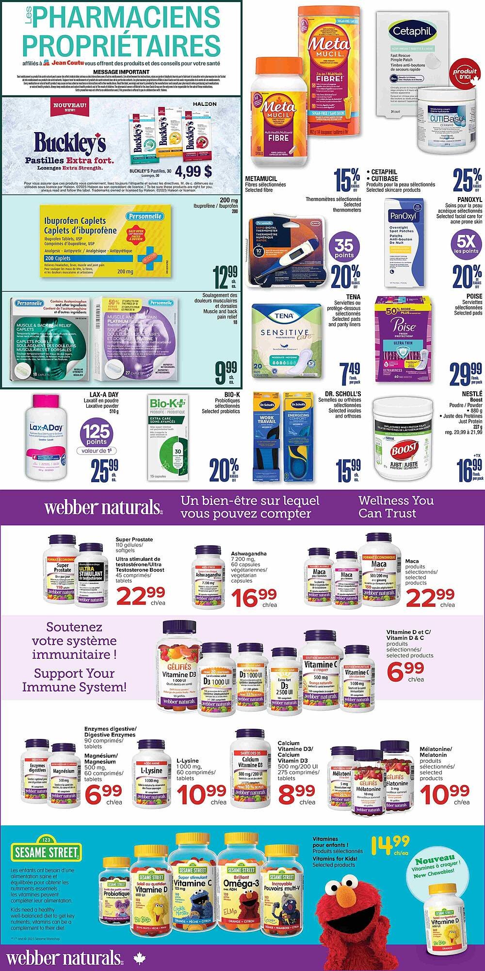 Jean Coutu flyer