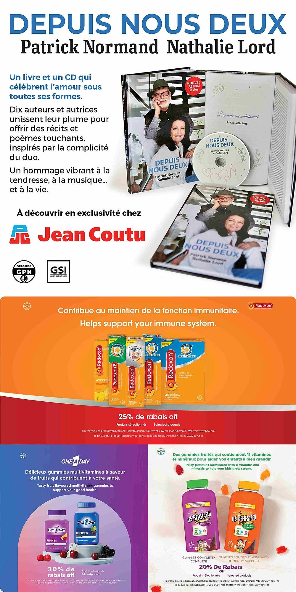 Jean Coutu flyer