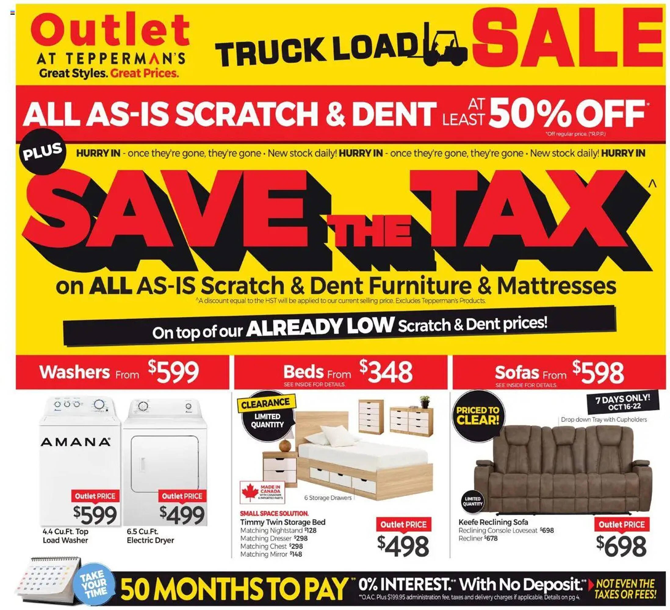 Tepperman&#039;s flyer