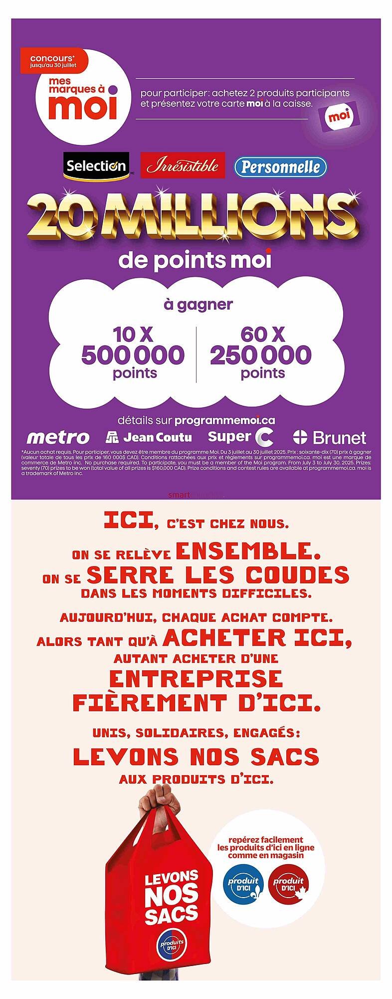 Metro flyer
