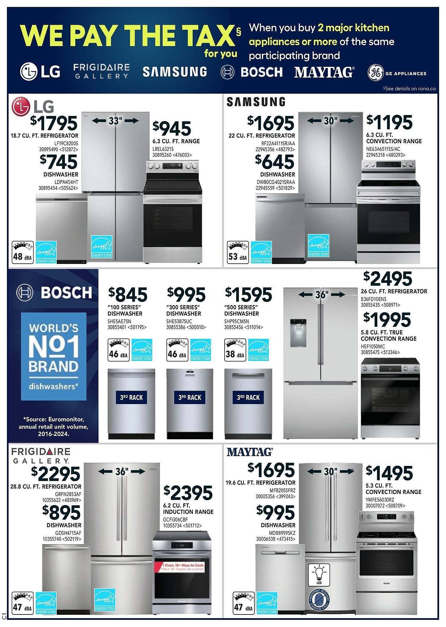 RONA flyer