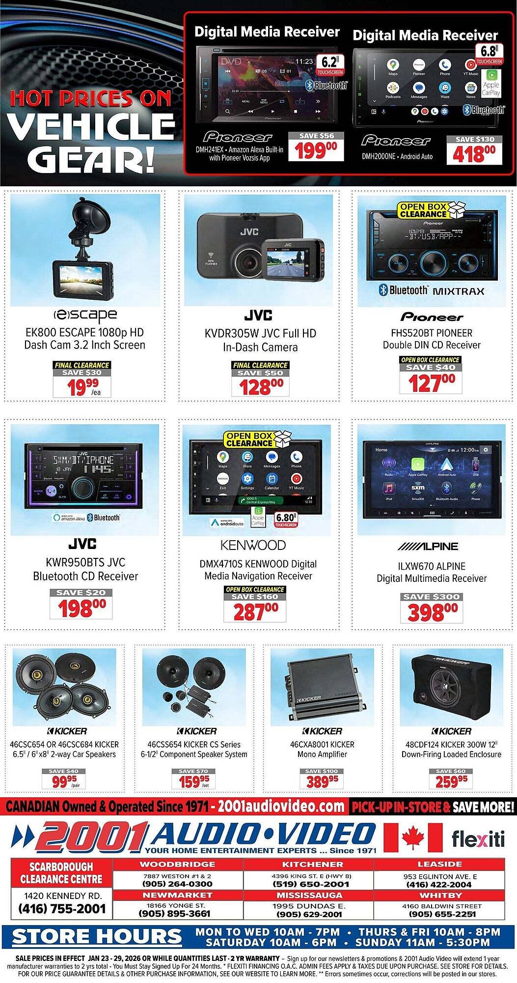 2001 Audio Video flyer (2026-01-23 - 2026-01-30) | 15