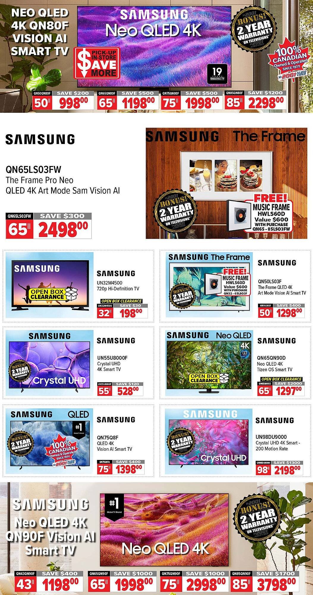 2001 Audio Video flyer (2026-01-23 - 2026-01-30) | 3