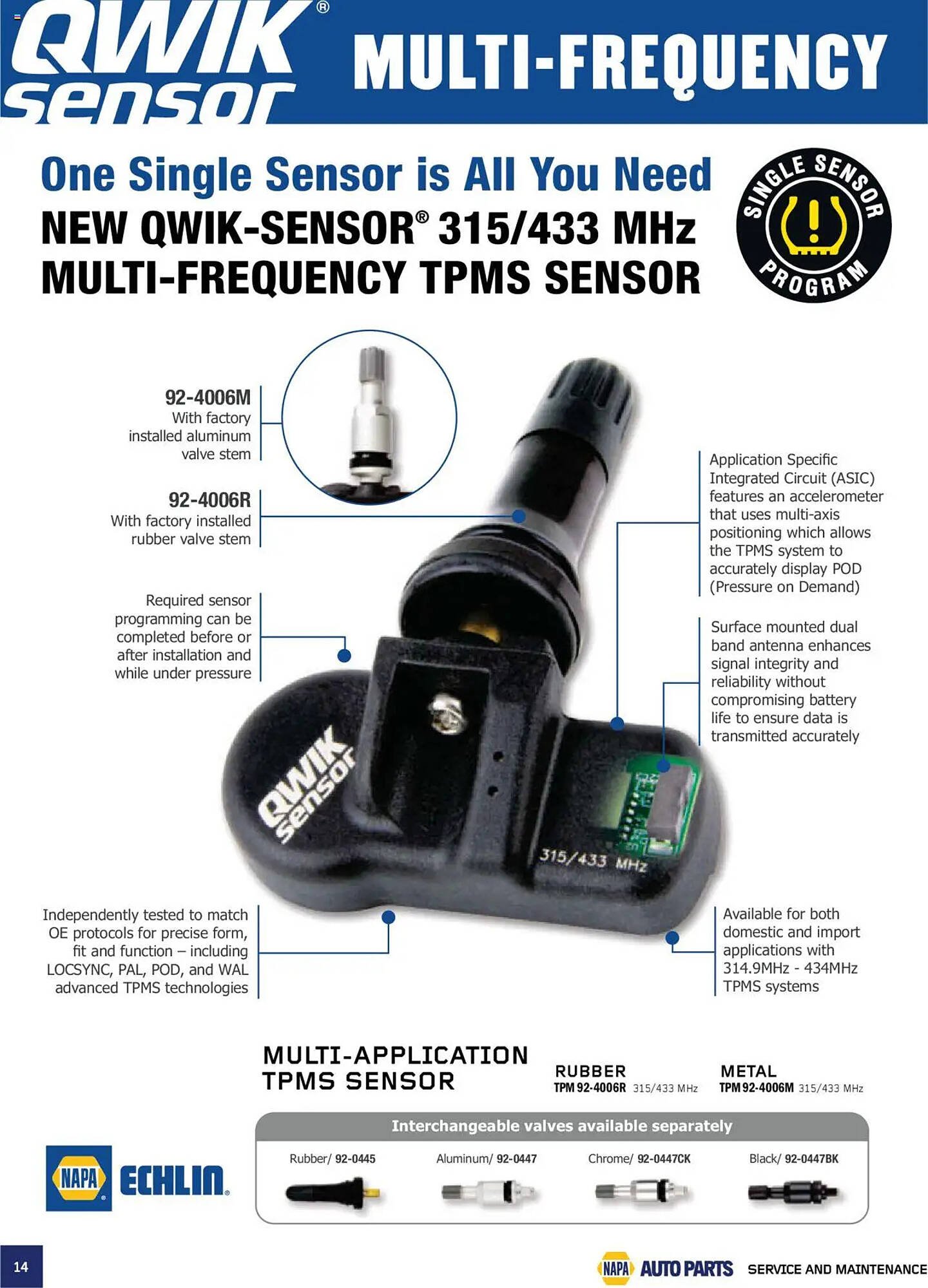 NAPA Auto Parts flyer