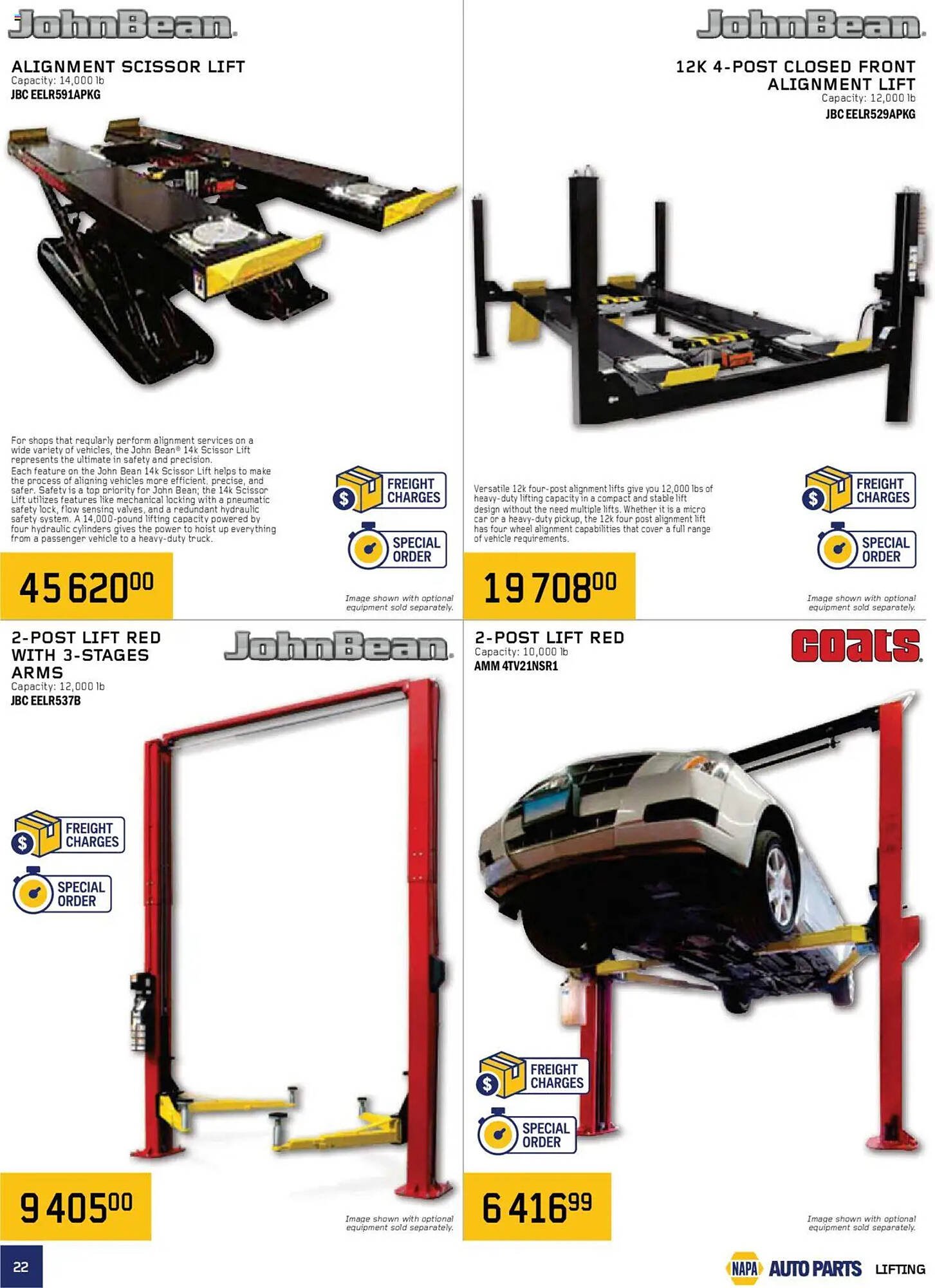 NAPA Auto Parts flyer