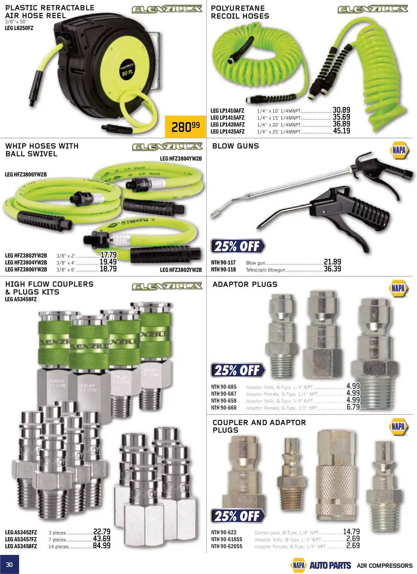NAPA Auto Parts flyer