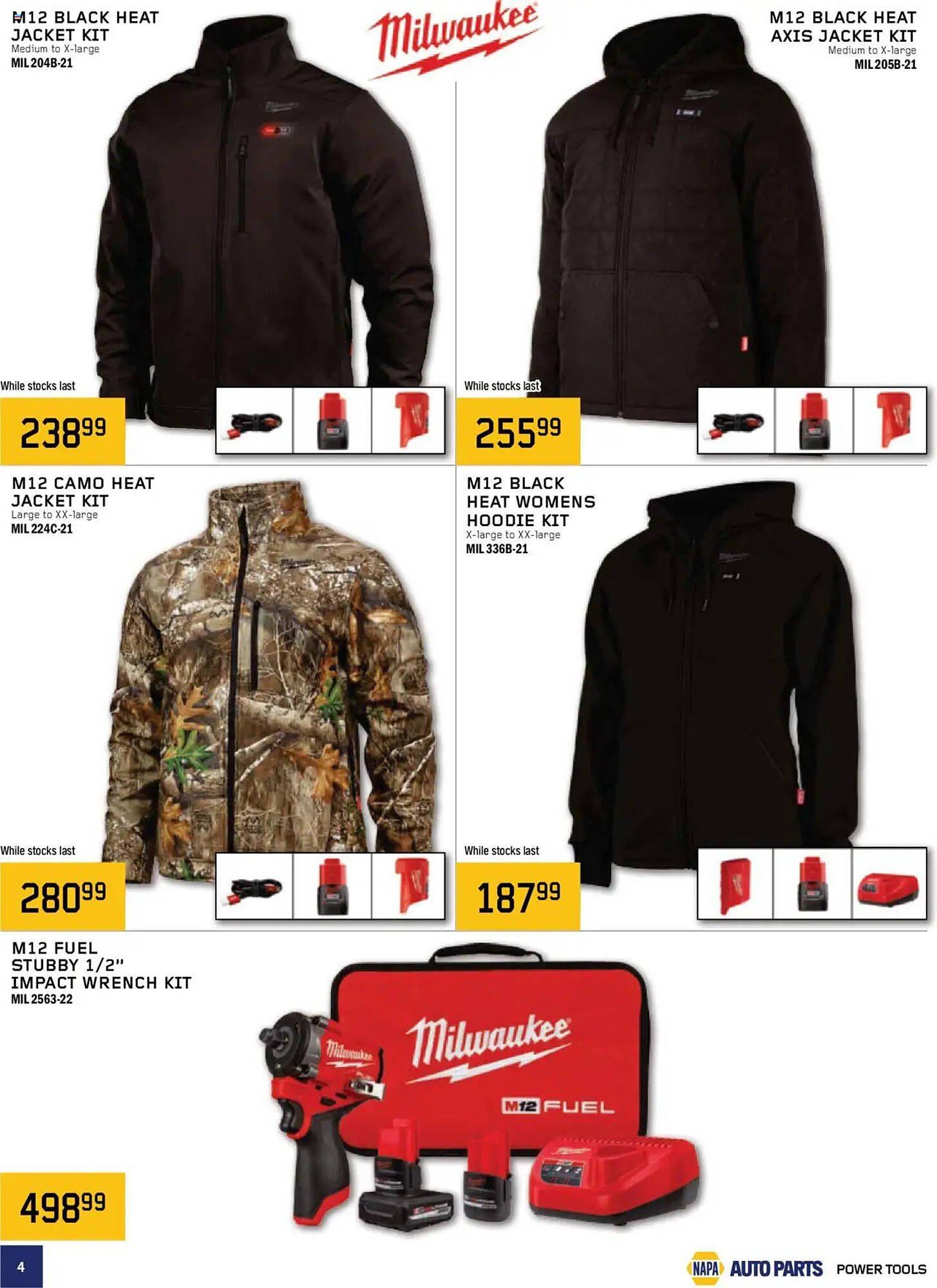 NAPA Auto Parts flyer