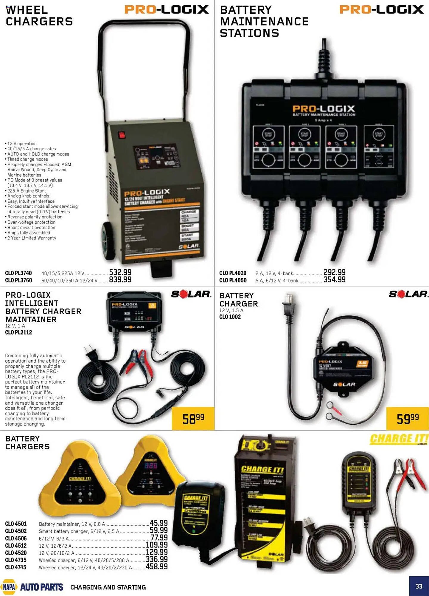NAPA Auto Parts flyer