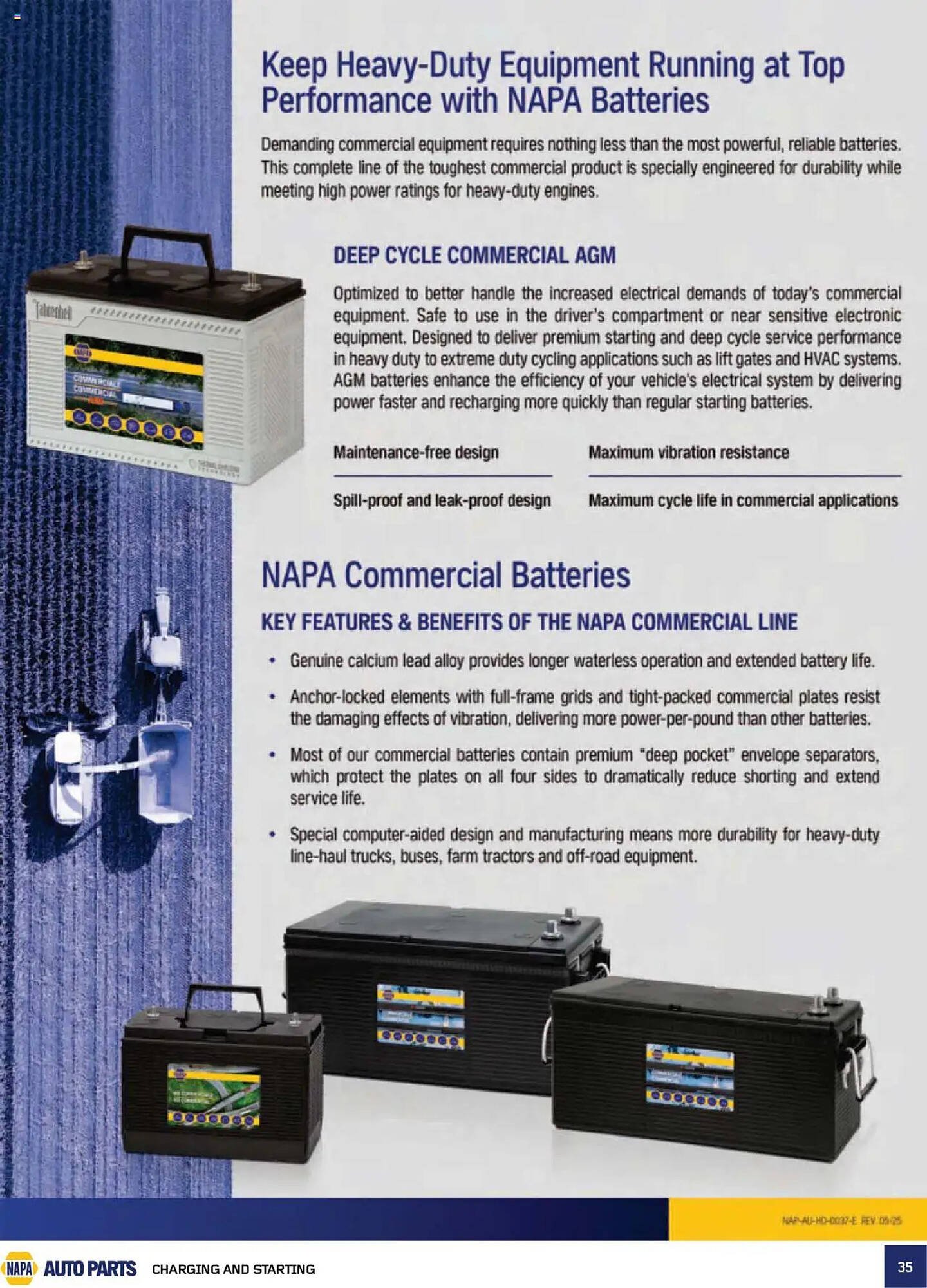 NAPA Auto Parts flyer