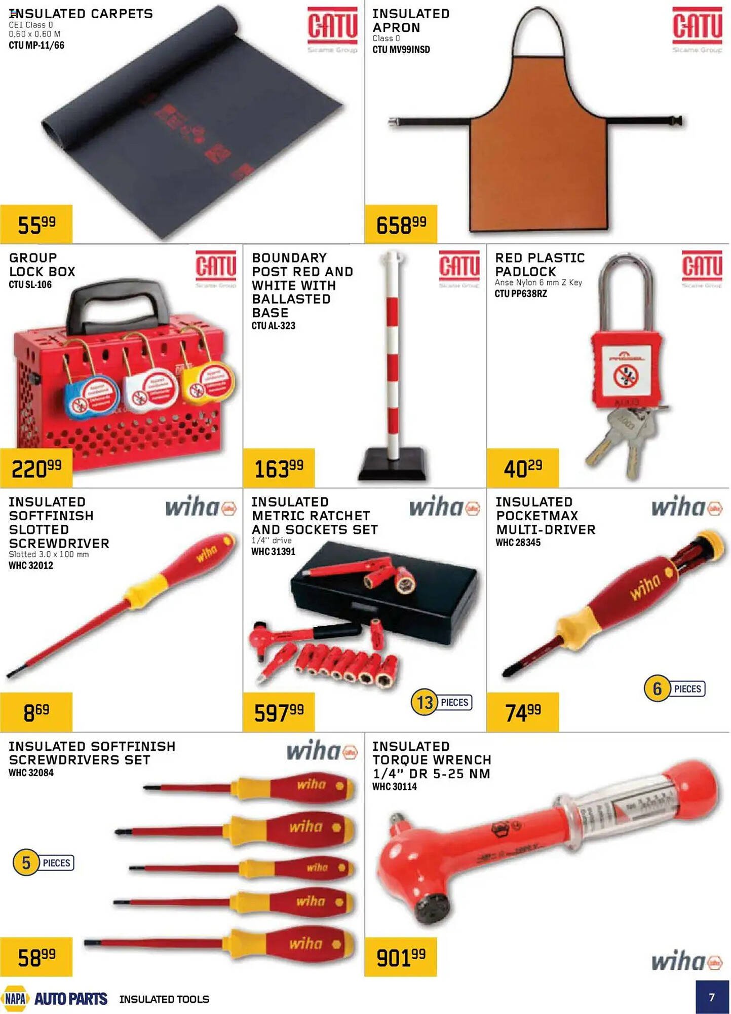NAPA Auto Parts flyer