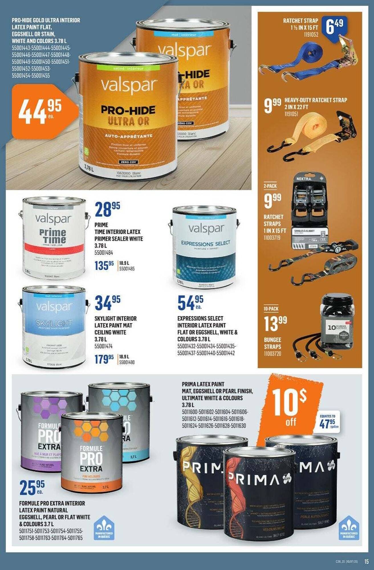 Canac flyer