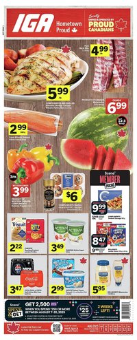 IGA flyer (2025-08-07 - 2025-08-14)