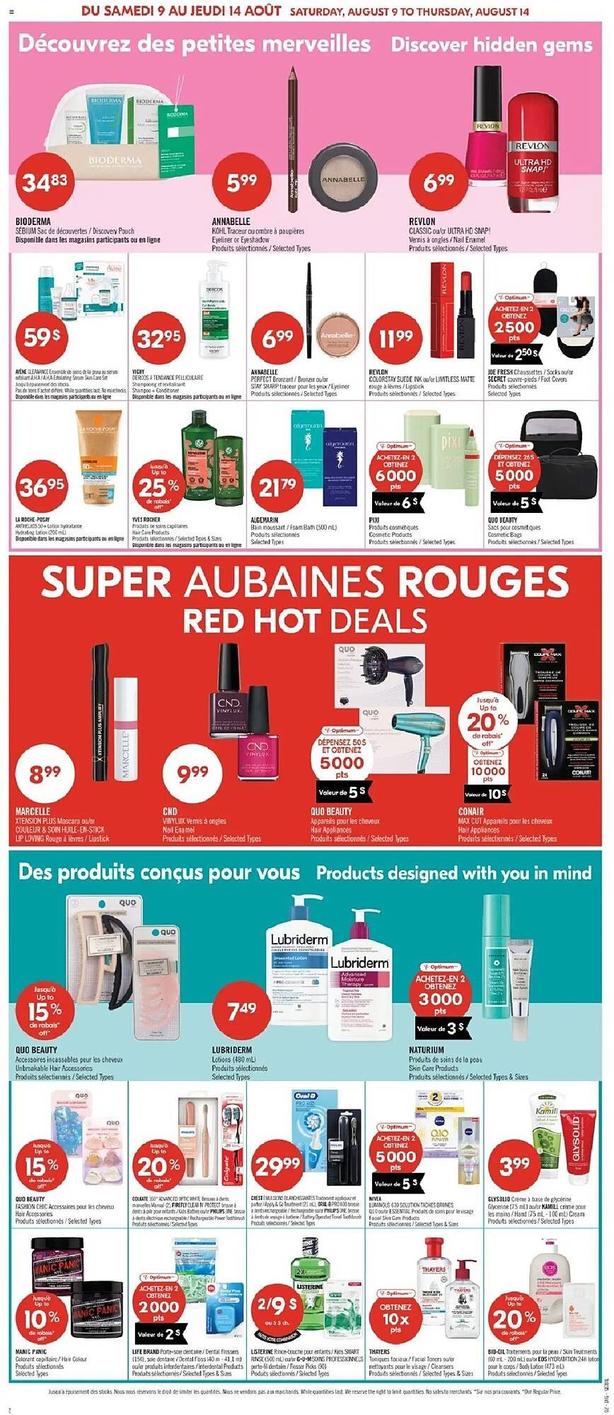 Pharmaprix flyer