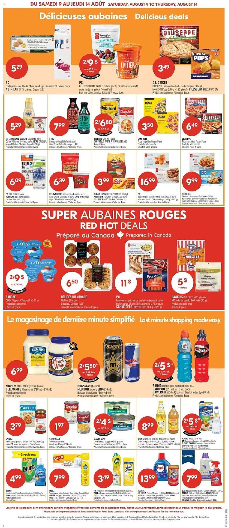 Pharmaprix flyer