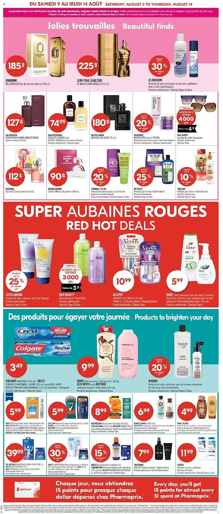 Pharmaprix flyer