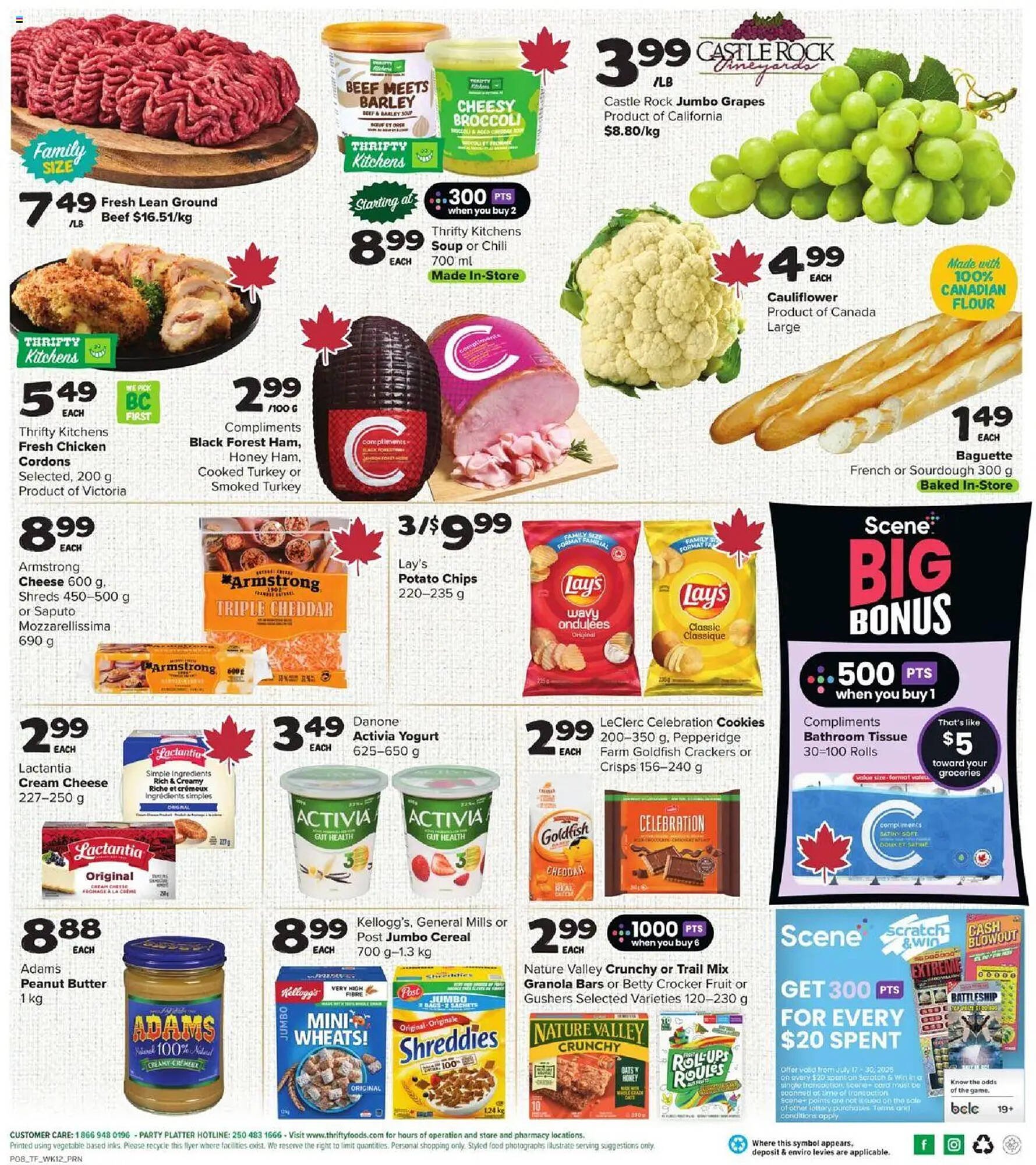 Thrifty Foods flyer