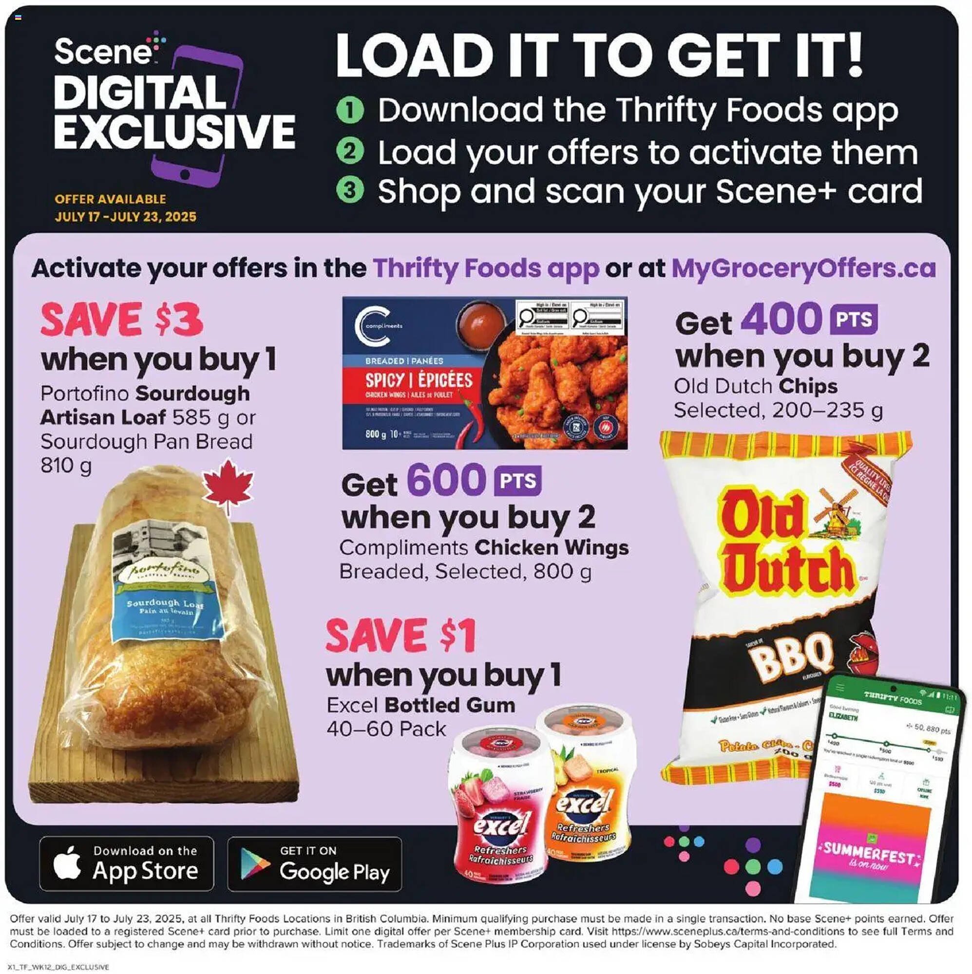 Thrifty Foods flyer